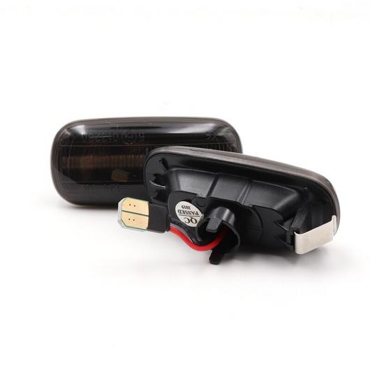 2ピース LED ダイナミック フロー サイド マーカー ライト 適用