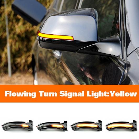 適用: フォード/FORD フォーカス MK4 2019-2020 2ピース LED バックミラー ミラー インジケーター フロー ターンシグナルライト サイド イエロー AL-MM-8651 AL_5