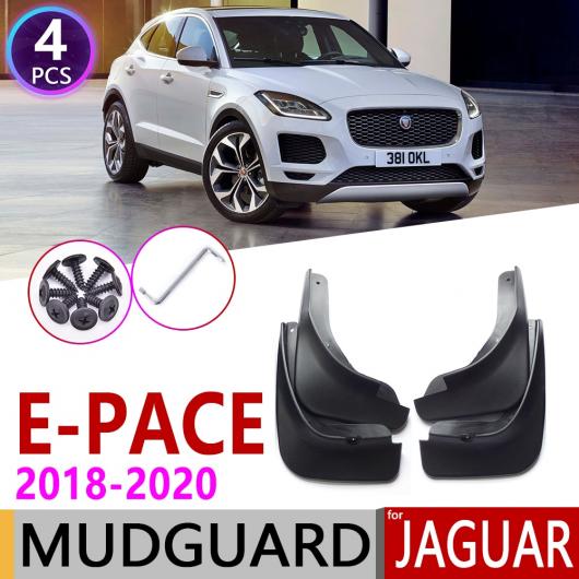 マッド ガード フラップ 泥よけ 4ピース フロント リア 適用: ジャガー/JAGUAR E ペース 2018 2019 2020 E ペース AL NN 2096 AL :504361450:オートパーツエージェンシー 4号店