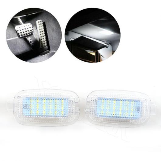 X-1ペア LED メイク アップ ミラー ランプ 足元 ライト 適用: メルセデス・ベンツ R230 W204 W212 W207 W221 W216 W251 W164 1ペア AL-NN-5962 AL
