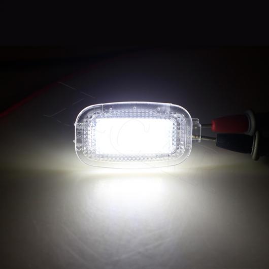 X-1ペア LED メイク アップ ミラー ランプ 足元 ライト 適用: メルセデス・ベンツ R230 W204 W212 W207 W221 W216 W251 W164 1ペア AL-NN-5962 ALの画像
