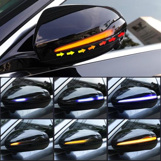 ダイナミック ウインカー ウインカー シーケンシャル サイド ミラー インジケーター ライト 適用: メルセデス・ベンツ C E S イエロー AL-NN-6007 AL_6