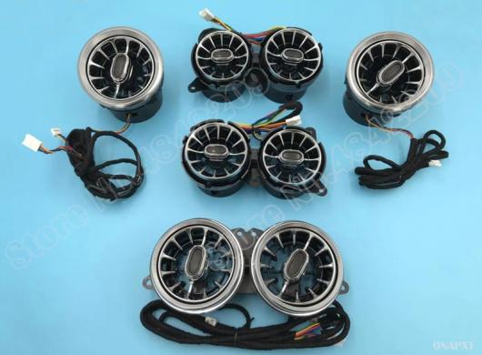 通気口 タービン ライト LED ランプ 適用: メルセデス・ベンツ A/C/E/S/V/CLA/GLA/GLC クラス W176 セット 4〜セット 6 AL-NN-6023 ALの画像