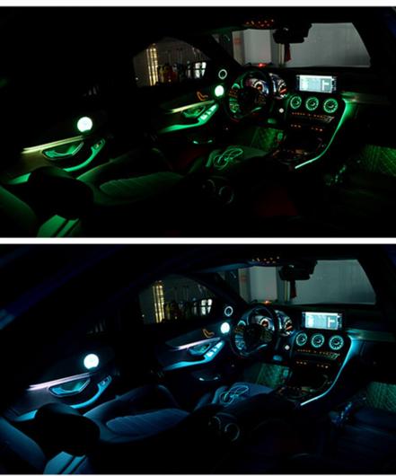 LED ネオン ノズル ランプ 適用: メルセデス・ベンツ A/C/E/S/V/CLA/GLA/GLC W176 W205 W213 W222 W447 W117 W156 W205 X253 14-18 AL-NN-6051 ALの画像