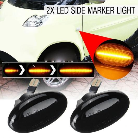 適用: メルセデス スマート W450 452 VITO W639 W447 ダイナミック LED サイド インジケーター ライト LED サイド マーカー ライト AL-NN-6096 AL