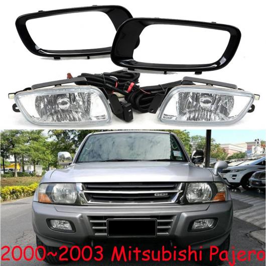バンパー ヘッドライト 適用: パジェロ フォグライト モンテロ 2000-2003 ハロゲン バルブ タイプ001 三菱 パジェロ 2000-2003 モンテロ AL-OO-0070 AL_6
