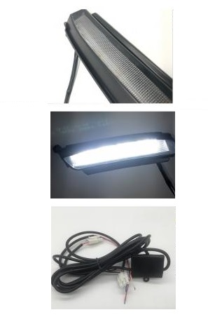 バンパー ヘッド ライト 適用: ヴィオス デイタイム LED DRL 2017-2020 ホワイト イエローブルー トヨタ ヴィオス 2017-2020 AL-OO-0084 AL_3