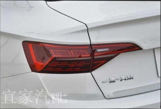 1ピース ダイナミック バンパー テールライト 適用: ジェッタ 1ピース 右 アウトサイド VW ジェッタ 2019-2021 1ピース AL-OO-0102 ALの画像