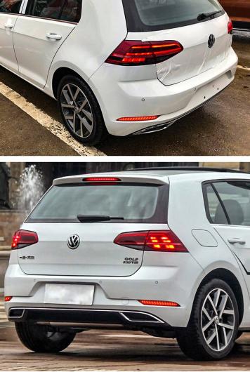 ダイナミック 2018-2020 LED バンパー GOLF7.5 テールライト ゴルフ7 リア ライト ゴルフ 7 タイプ001 VW ゴルフ 7.5 2018-2020 LED AL-OO-0182 AL_4