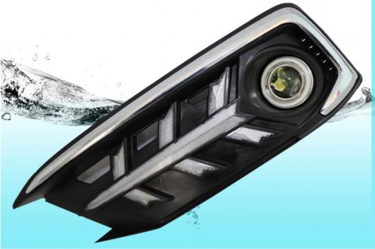 2019-2021 ヘッドランプ 適用: ホンダ シビック デイタイム ライト ヘッド タイプ001 ホンダ シビック 2019-2021 LED ハロゲン フォグ AL-OO-0200 ALの画像
