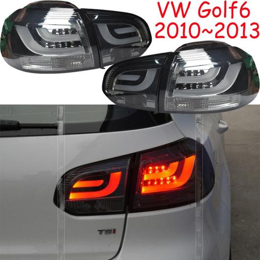 4ピース GOLF6 テール ライト 適用: 2010 2011 2012 2013 テールライト LED ランプ モデル1スタイル VW ゴルフ6 2010-2013 AL-OO-0462 ALの画像