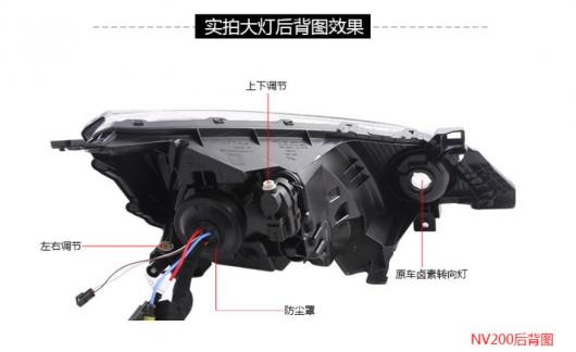 当てはめる: 右手持ち部分用 左手持ち部分用 録画媒体 ひな型1表現スタイル・ひな型2表現スタイル 日産 NV200 2010-2014 左手持ち部分 AL-OO-0503 AL