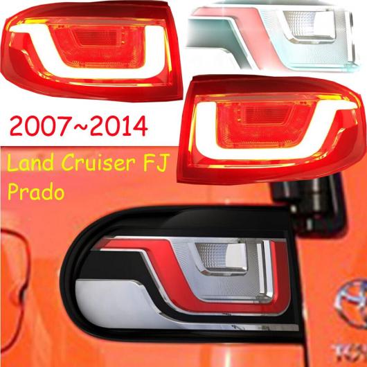 2ピース バンパー モデル1 レッド・モデル1 スモーク レッド トヨタ クルーザー FJ 2007-2014 AL-OO-0516 ALの画像