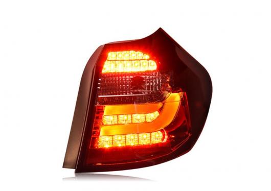 1セット 適用: BMW E87 テールライト 2004 2011 116i 118i 120i 123I LED テール レッド BMW E87 2004 2011 116i 118i 120i 123i AL OO 0548 AL :504636940:オートパーツエージェンシー 4号店