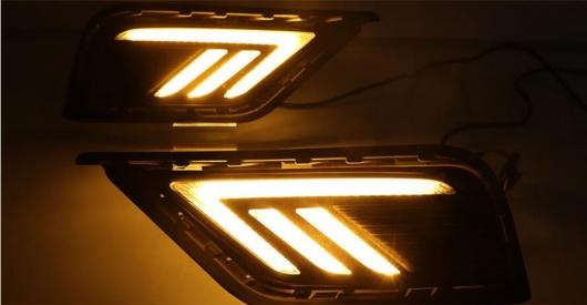 1セット バンパー ランプ 適用: DRL モデル2 ホワイト イエロー・モデル1 ホワイト イエロー VW タル 2019-2020 AL-OO-0627 ALの画像