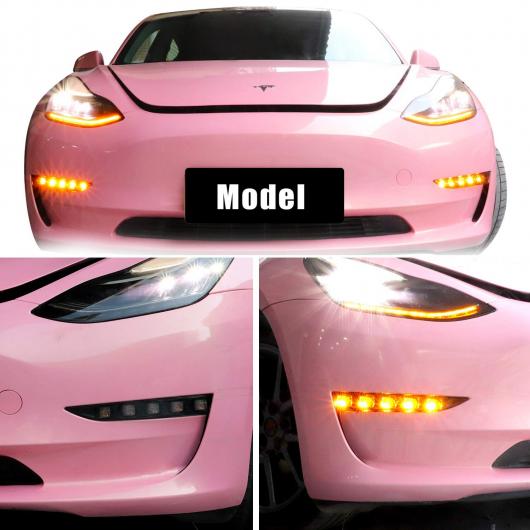 フロント フォグライト 適用: テスラ/TESLA モデル 3 LED フォグランプ アセンブリ M3-PR10L AL-OO-1084 ALの画像