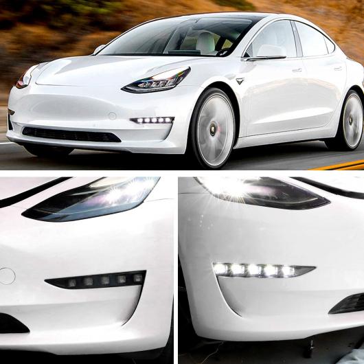 フロント フォグライト 適用: テスラ/TESLA モデル 3 LED フォグランプ アセンブリ M3-PR10L AL-OO-1084 ALの画像