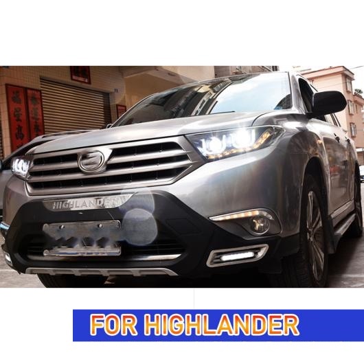 ヘッド ランプ 適用: トヨタ ハイランダー LED ヘッドライト 2012-2014 ヘッドライト DRL ウインカー キセノン・LED キット AL-OO-7796 AL_8