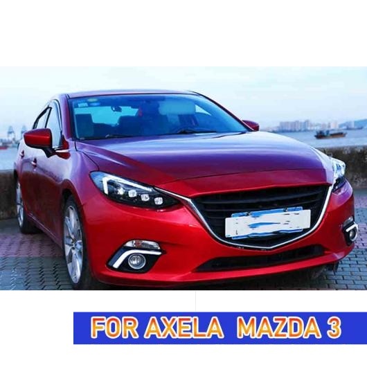 ヘッド ランプ 適用: MAZDA3 アクセラ LED ヘッドライト 2014-2016 ヘッドライト MAZDA3 DRL ウインカー ハイ ビーム オール LED AL-OO-8141 AL_1