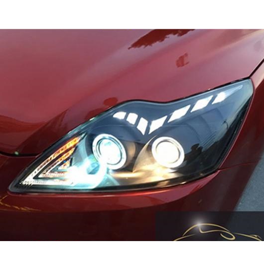 適用: フォード/FORD フォーカス ヘッドライト 2009-2011 二焦点 レンズ LED バー エンジェルアイ DRL キセノン H7 フォード/FORD 4300K〜8000K AL-OO-8260 AL