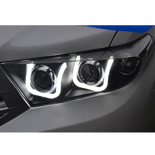当て嵌める: トヨタ 2012-2014 ハイランダー 前照灯 LED 前照灯 LED DRL ダブル U HID 前照灯 ハロゲン 前照灯 AL-OO-8380 AL 自動車-車、バイク、自転車