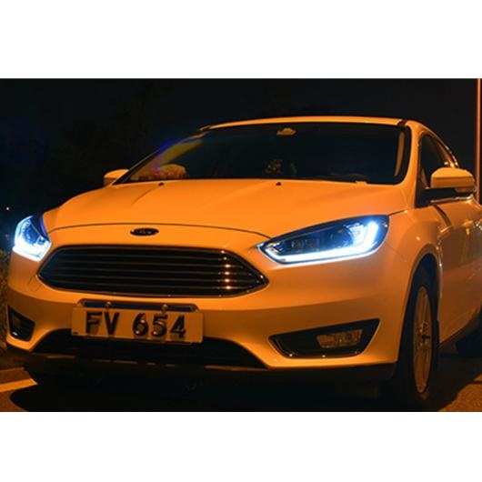 2ピース/1セット LED ヘッドライト フォード/FORD フォーカス ヘッドランプ HID 4300K ロー ビーム〜HID 8000K ロー ビーム AL-OO-8424 AL