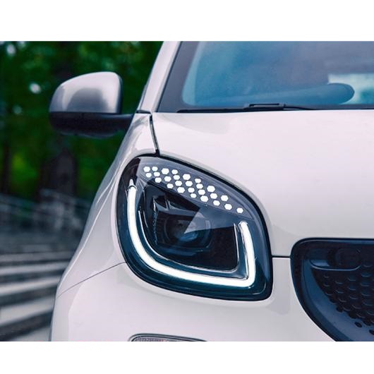 ヘッド ランプ 適用: スマート ヘッドライト 2015-2018 スマート 2 LED ヘッドライト LED DRL HID バイキセノン オール LED AL-OO-8864 AL