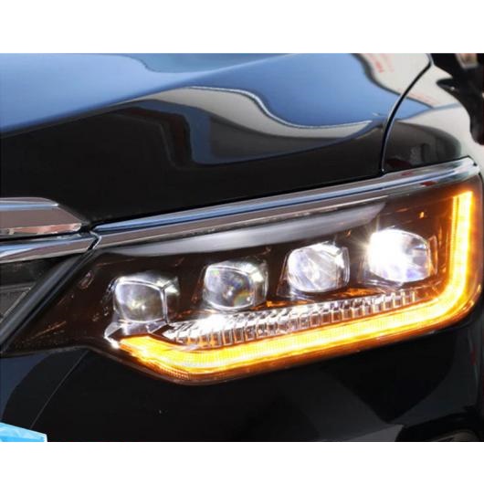 適用: カムリ V55 オール LED ヘッドライト 2015 2017 カムリ ヘッドランプ LED レンズ プロジェクター ダイナミック ウインカー AL OO 8954 AL :504987260:オートパーツエージェンシー 4号店