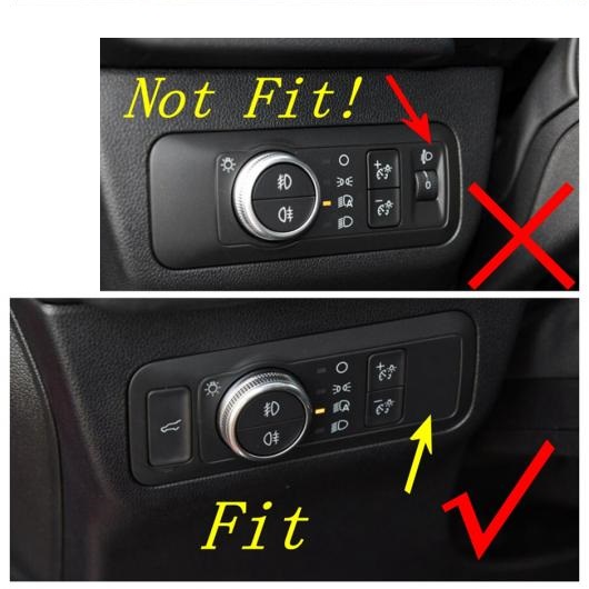 割引送料込み ヘッド ライト ランプ スイッチ ボタン コントロール パネル カバー トリム アクセサリー 適用: フォード/FORD カーボン調 AL-OO-9492 AL