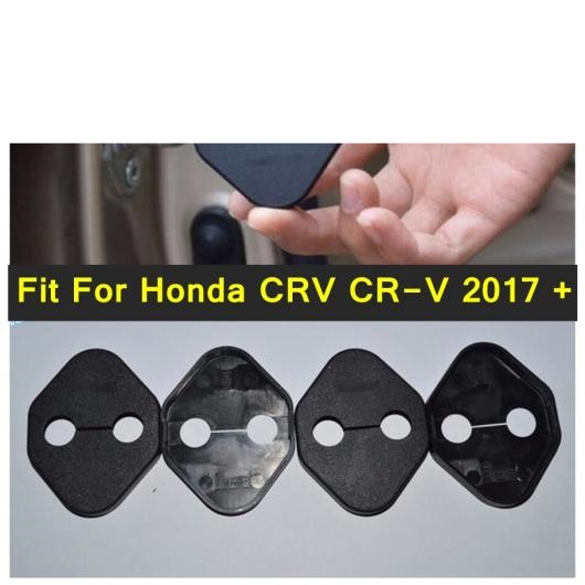 インナー ドア ロック バックル プロテクター カバー トリム 4ピース 適用: ホンダ CRV CR V 2017 2020 プラスチック インテリア キット AL PP 4416 AL :505256610:オートパーツエージェンシー 4号店