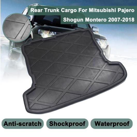 カーゴ ライナー リア トランク カバー カーペット キック 適用: 三菱 パジェロ V97 ショーグン 2007 2008 2009 2010-2018 ブーツ トレイ AL-QQ-6675 AL_画像1