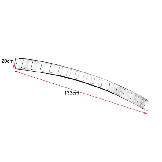 オート スチール リア バンパー ガード カバー 適用: スバル フォレスター SK 2019 トランク ドア シル プレート プロテクター リアガード AL-QQ-8548 AL