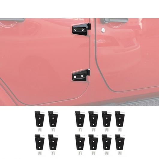 ドア ヒンジ カバー エンジン フード ヒンジ プロテクター トリム カバー ステッカー アクセサリー 適用: ジープ/JEEP 4ドア 8ピース AL RR 2256 AL :505683060:オートパーツエージェンシー 4号店