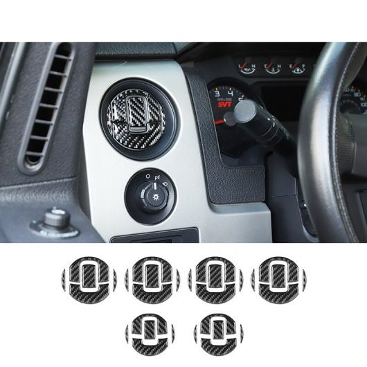 安いを販売 カーボンファイバー調 ステッカー インテリア 装飾 カバー アクセサリー 適用: フォード/FORD F150 ラプター ギア シフト パネル AL-RR-3101 AL