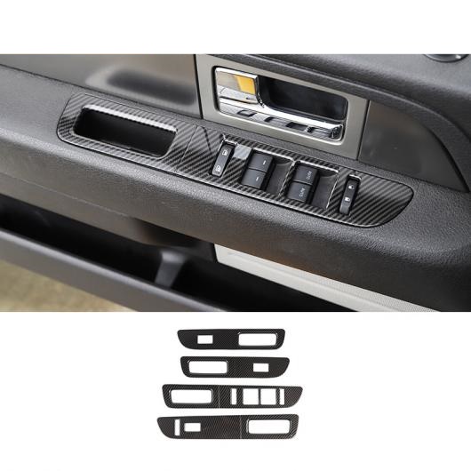 安いを販売 カーボンファイバー調 ステッカー インテリア 装飾 カバー アクセサリー 適用: フォード/FORD F150 ラプター ギア シフト パネル AL-RR-3101 AL