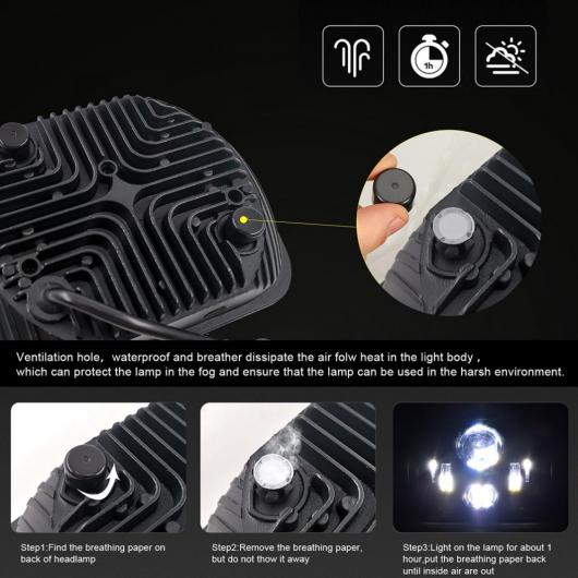 300W 5X7インチ LED ヘッドライト 7X6 LED シールド ビーム ヘッドランプ ハイ ロー ビーム LED ヘッドライト 適用: トヨタ ピックアップ AL-RR-5267 AL_1