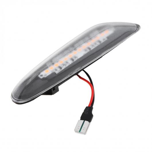 ダイナミック フロー LED ウインカー サイド マーカー ライト ウインカー シーケンシャル ランプ 適用: ブラック・クリア AL-RR-5272 AL_8