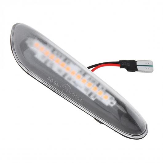ダイナミック フロー LED ウインカー サイド マーカー ライト ウインカー シーケンシャル ランプ 適用: ブラック・クリア AL-RR-5272 AL_9