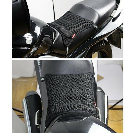 適用: オートバイ モーターバイク シート カバー 滑り止め クッション 3D メッシュ ネット パッド ブラック AL-SS-0917 ALの画像