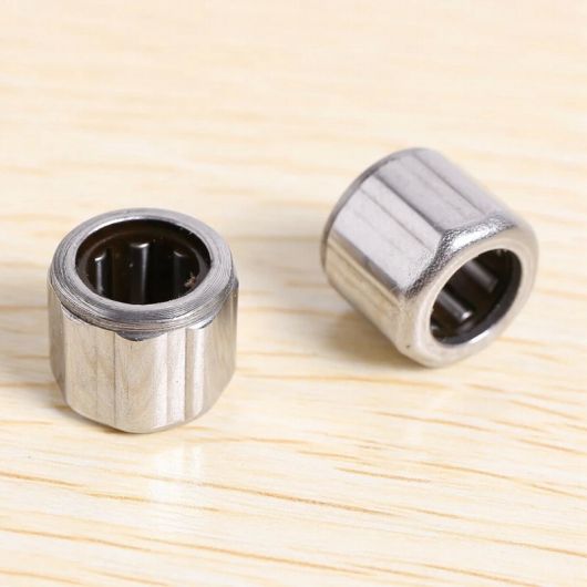 40個 ニードル ベアリング HF081412 アウター リング 八角形 1 - ウェイ ニードル ローラー ベアリング 8X14X12mm シルバー 八角形 AL-SS-2752 AL_2