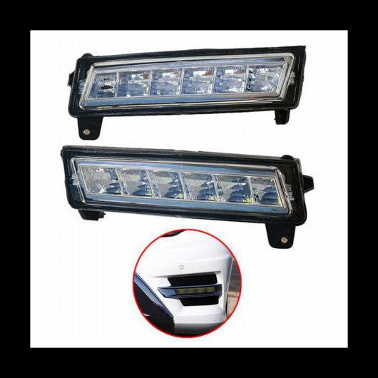 LED DRL フォグライト 適用:メルセデスベンツ ML GL GLK W164 X164 X204 ドライビング ランプ デイタイム ランニング ライト バンパー ランプ AL-SS-2891 ALの画像