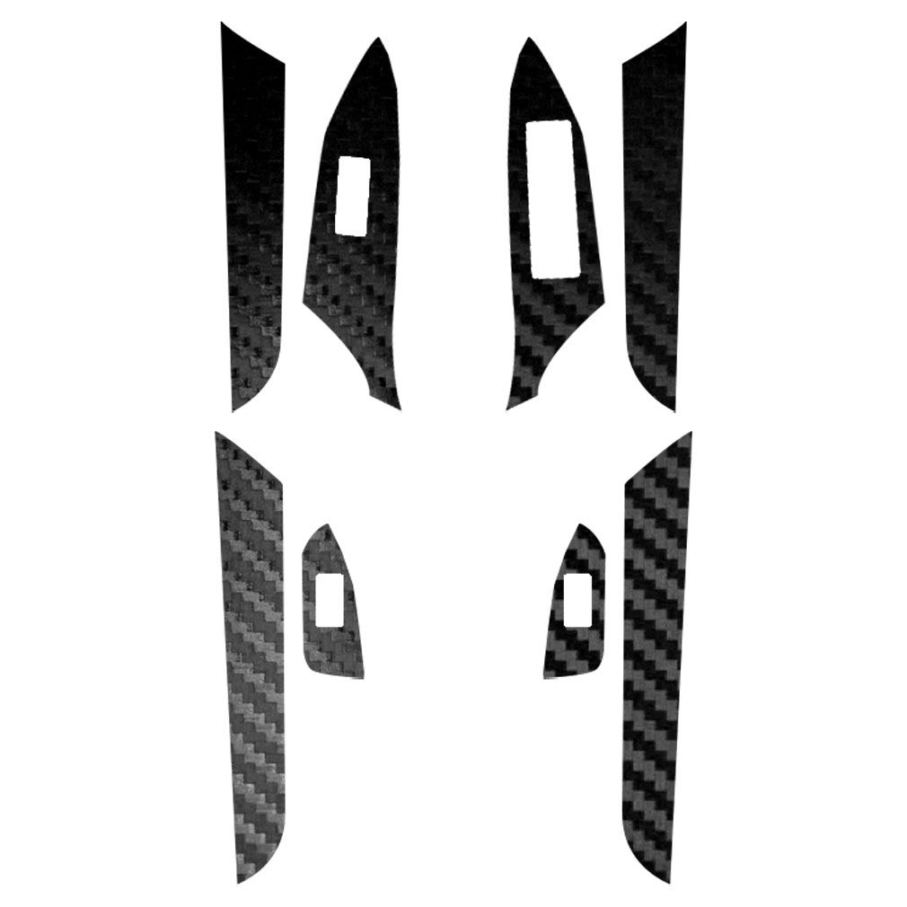 カーステッカー レクサス LX URJ201W 2015年09月〜 5Dカーボン調(3Dベース) サイドドアトリム＆スイッチ 内装 選べる20カラー AP-PA25TH0075_1