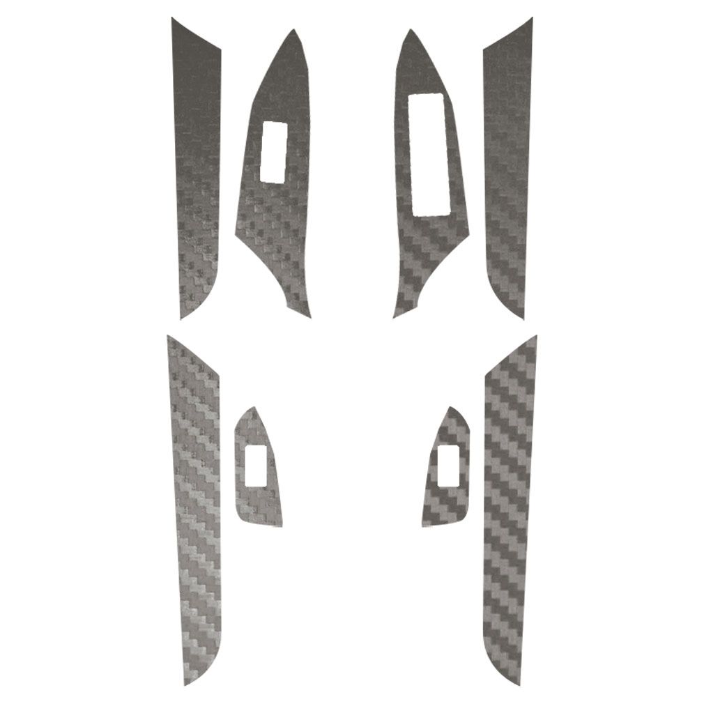 カーステッカー レクサス LX URJ201W 2015年09月〜 5Dカーボン調(3Dベース) サイドドアトリム＆スイッチ 内装 選べる20カラー AP-PA25TH0075_16