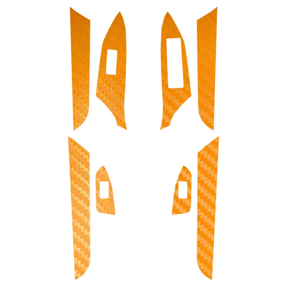 カーステッカー レクサス LX URJ201W 2015年09月〜 5Dカーボン調(3Dベース) サイドドアトリム＆スイッチ 内装 選べる20カラー AP-PA25TH0075_7