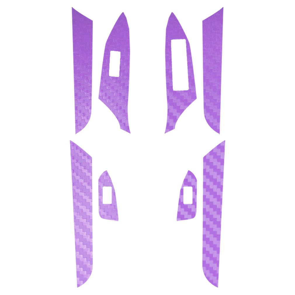 カーステッカー レクサス LX URJ201W 2015年09月〜 5Dカーボン調(3Dベース) サイドドアトリム＆スイッチ 内装 選べる20カラー AP-PA25TH0075_8