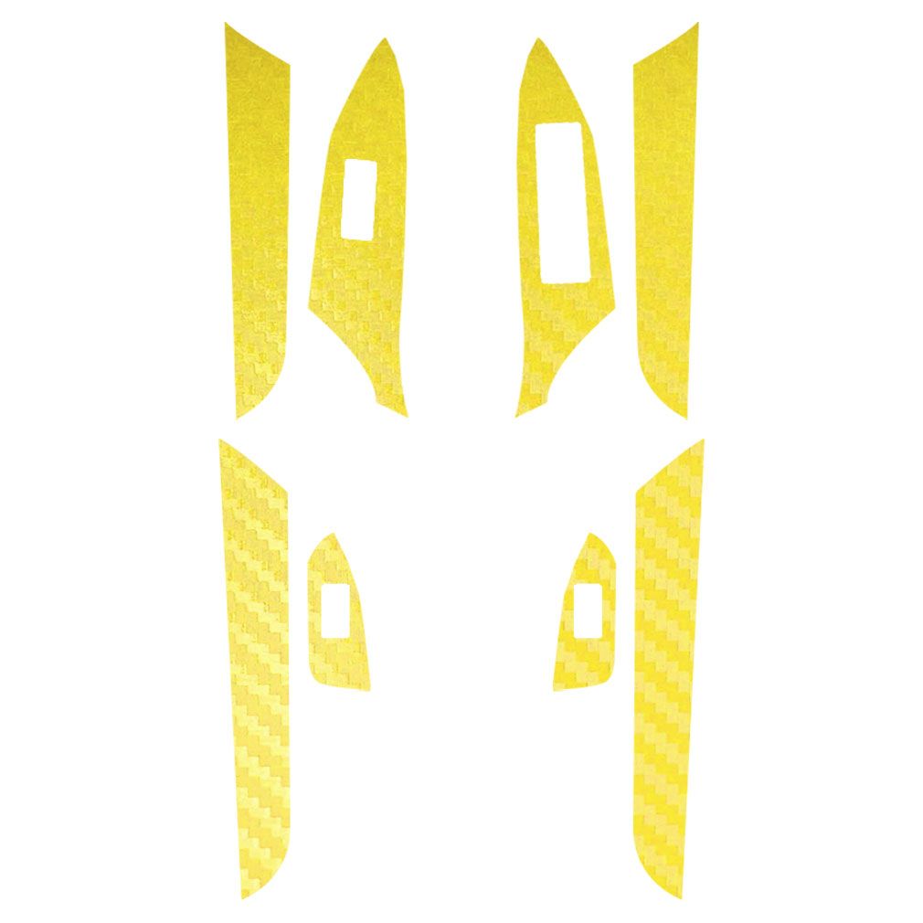 カーステッカー レクサス LX URJ201W 2015年09月〜 5Dカーボン調(3Dベース) サイドドアトリム＆スイッチ 内装 選べる20カラー AP-PA25TH0075_5