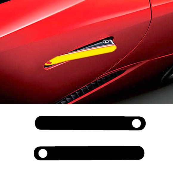 オートパーツエージェンシー ドアハンドルステッカー レクサス LC500