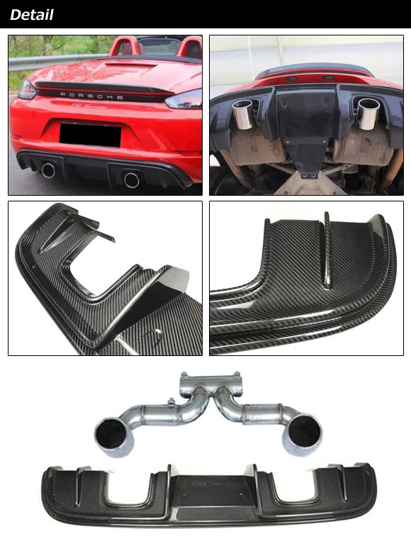 718ボクスター(982) 純正マフラー 楽天市場】ポルシェ 718ボクスター (982) 型式:ABA-982H1｜iPE