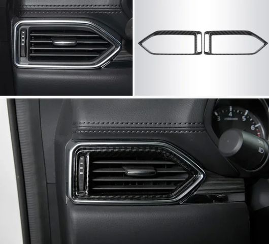 適用: マツダ CX-5 CX5 2017-2021 インテリア カーボンファイバー ABS