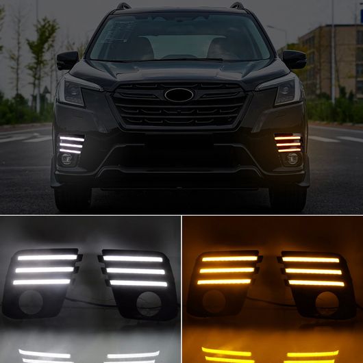 適用: スバル フォレスター 2022 2023 2024 ダイナミック DRL デイタイムランニングライト LED 2ピース SR-BB-6419の画像